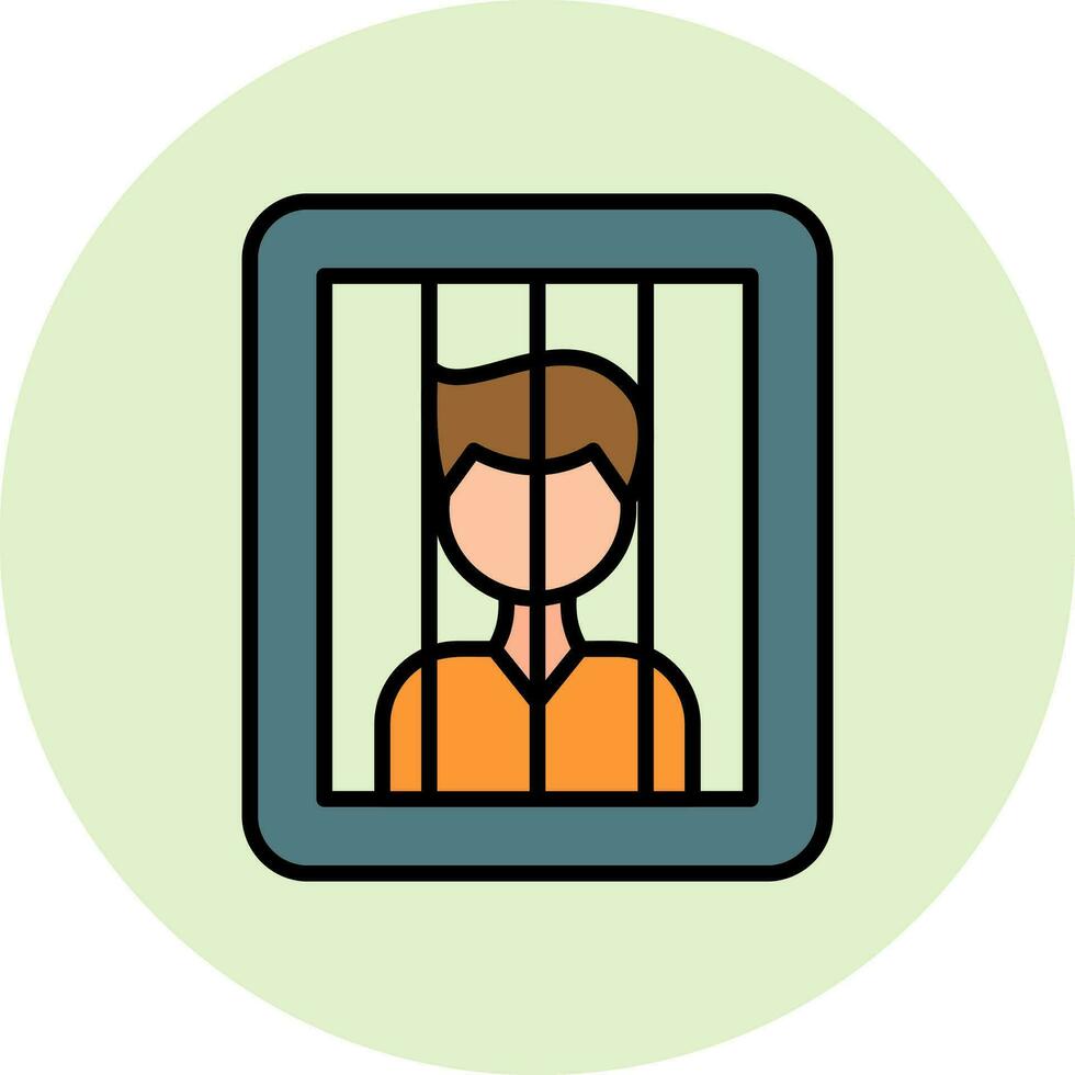 Prisoner Vector Icon
