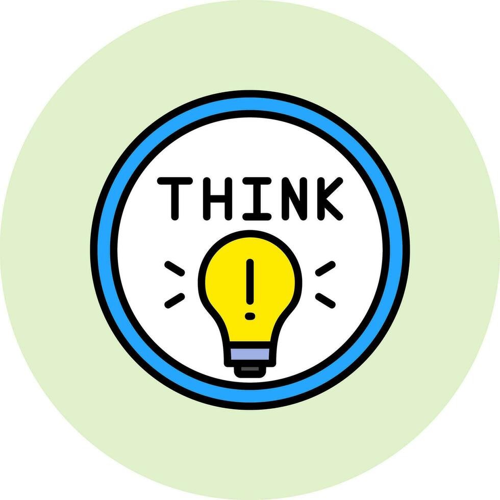 Think Vector Icon