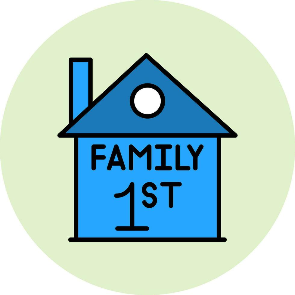 Family First Vector Icon