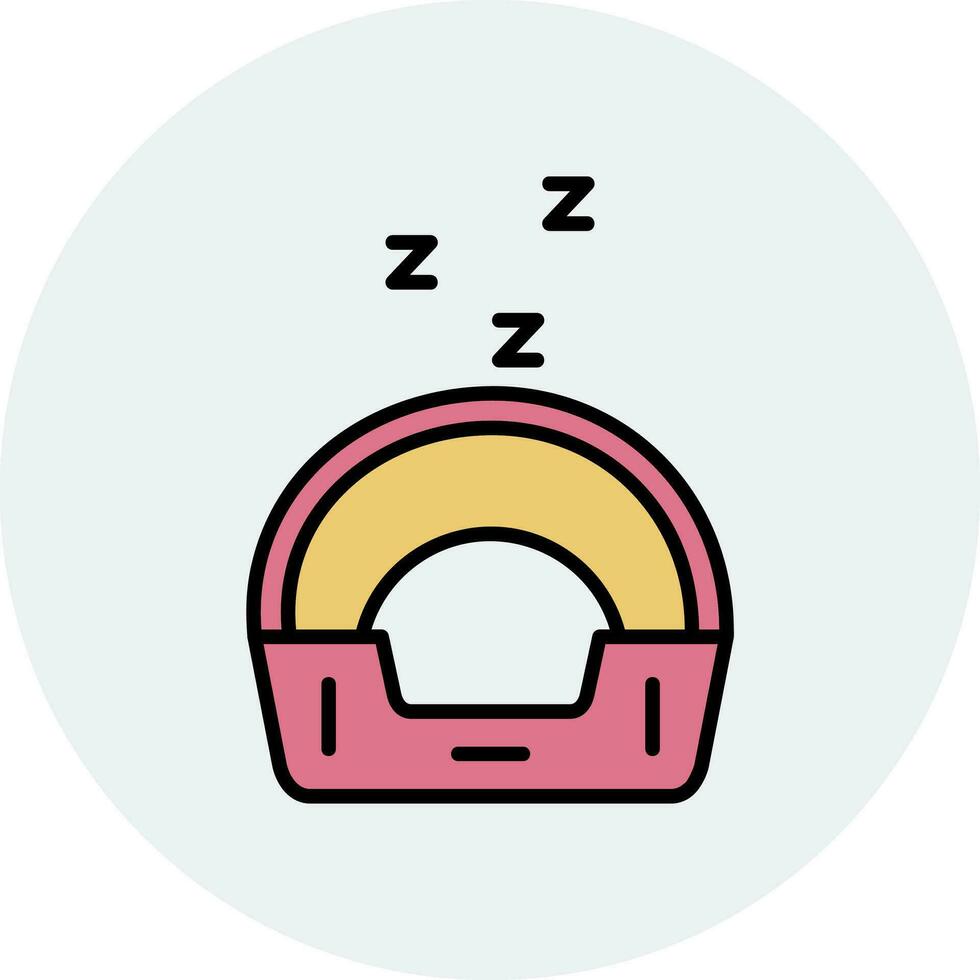 pet bed Vector Icon