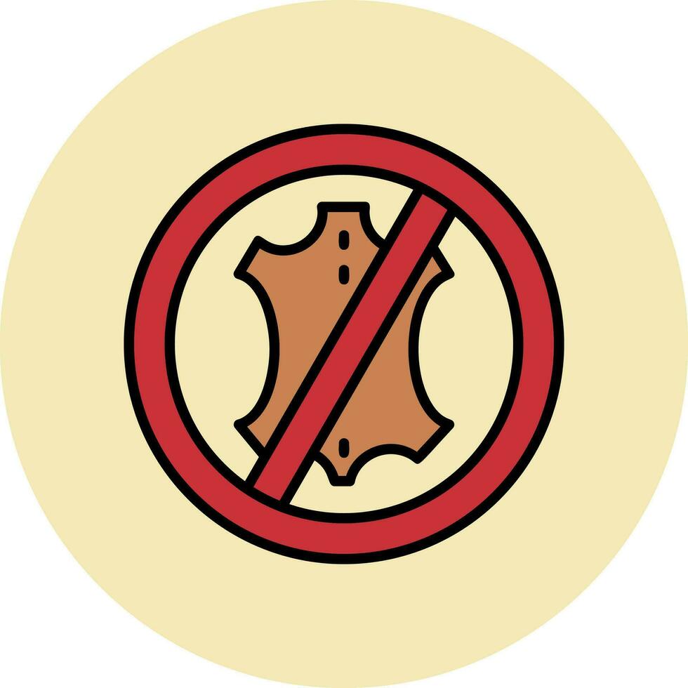 no leather Vector Icon