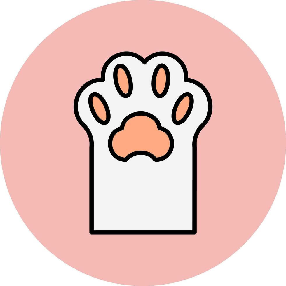 Paw Vector Icon