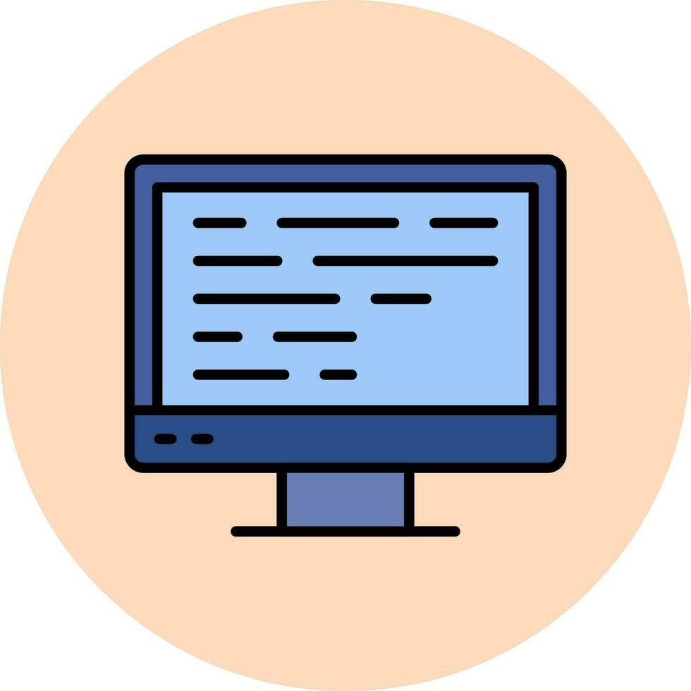 Programming Language Vector Icon