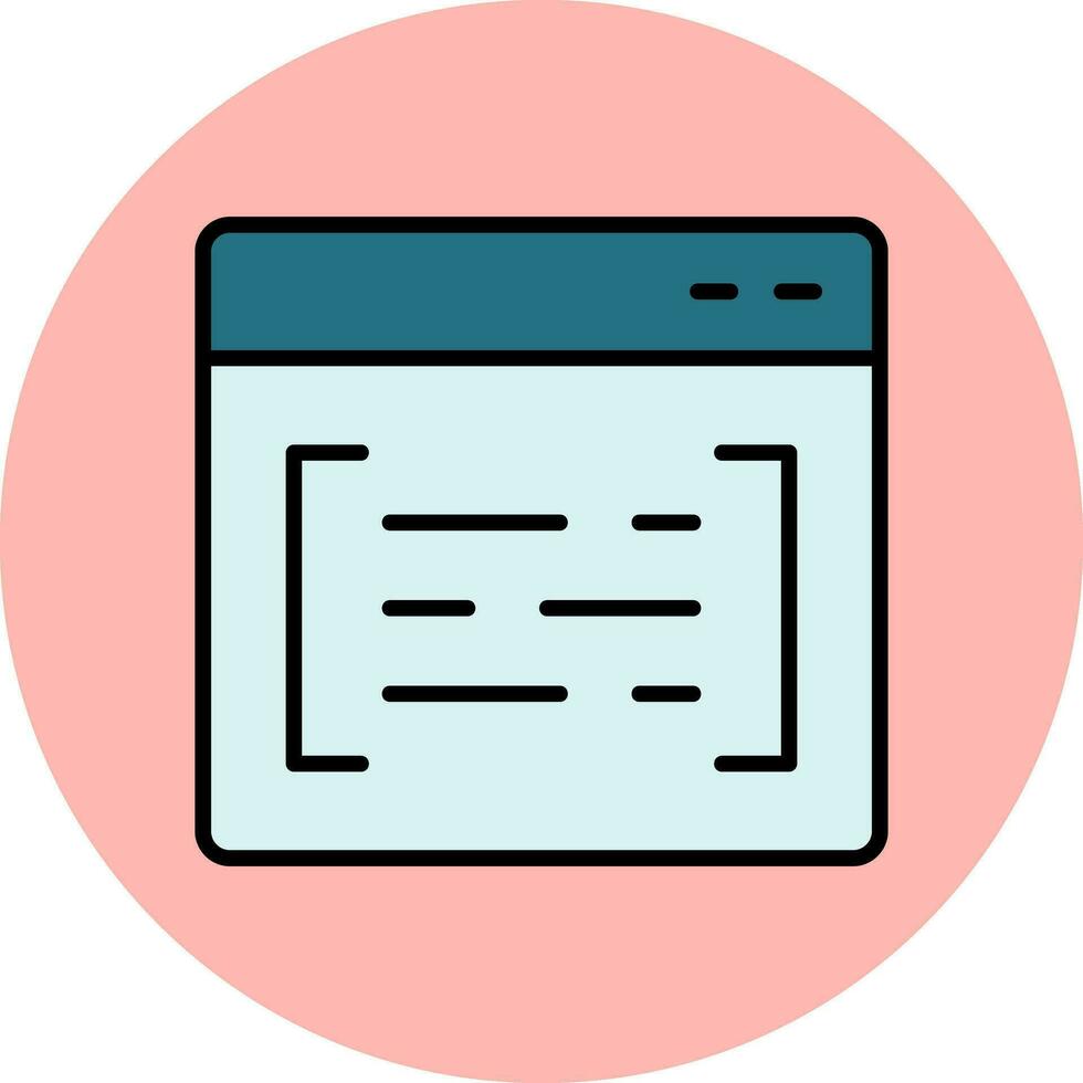 Browser Vector Icon