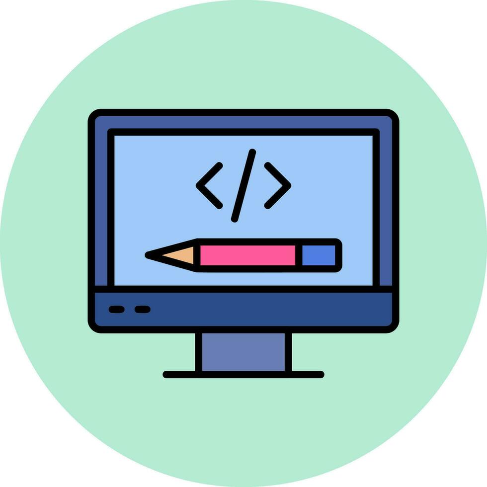 Coding Vector Icon