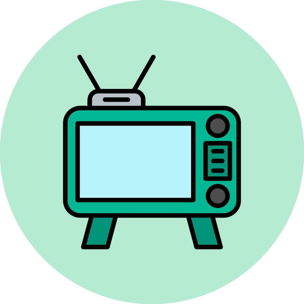 icono de vector de television