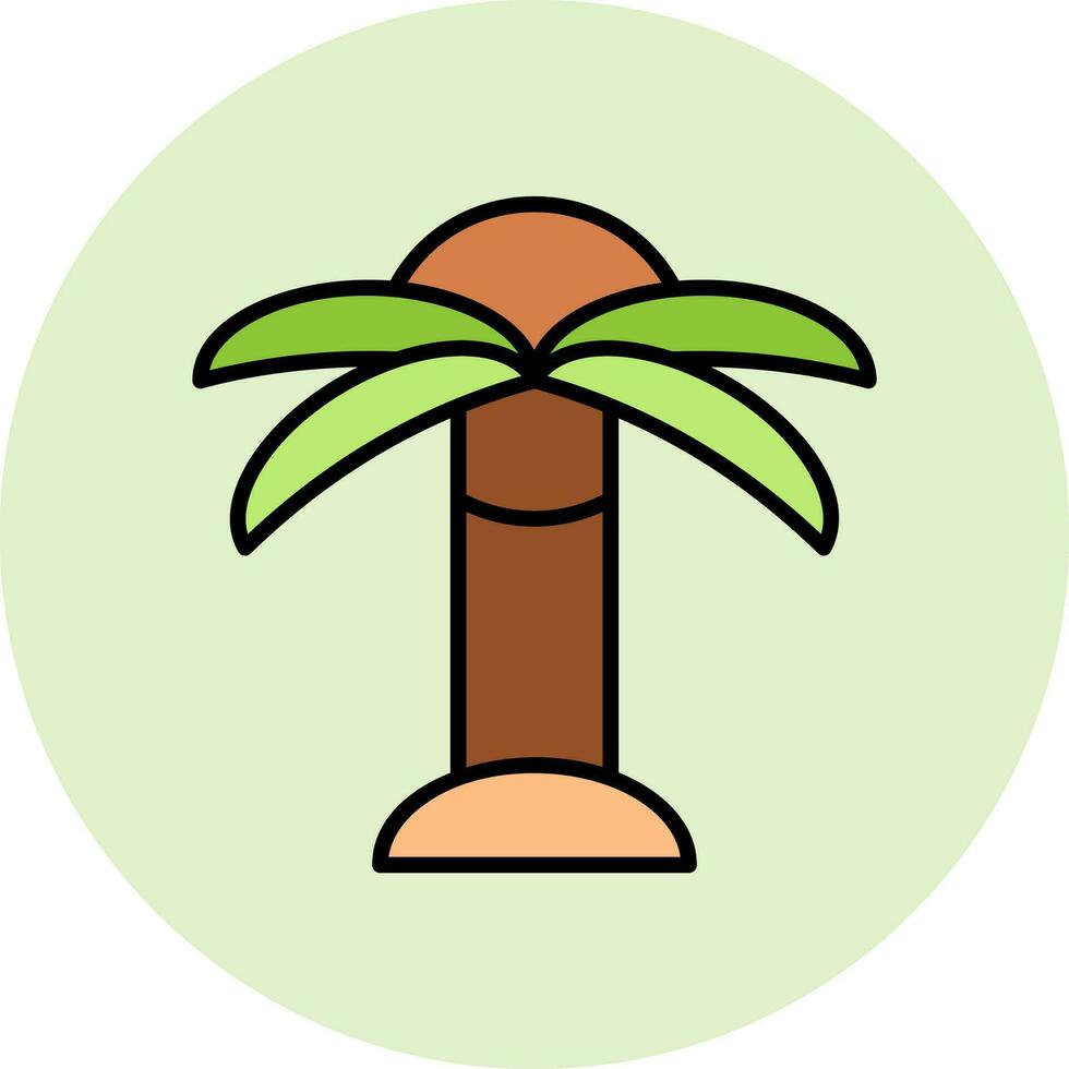 Oasis Vector Icon