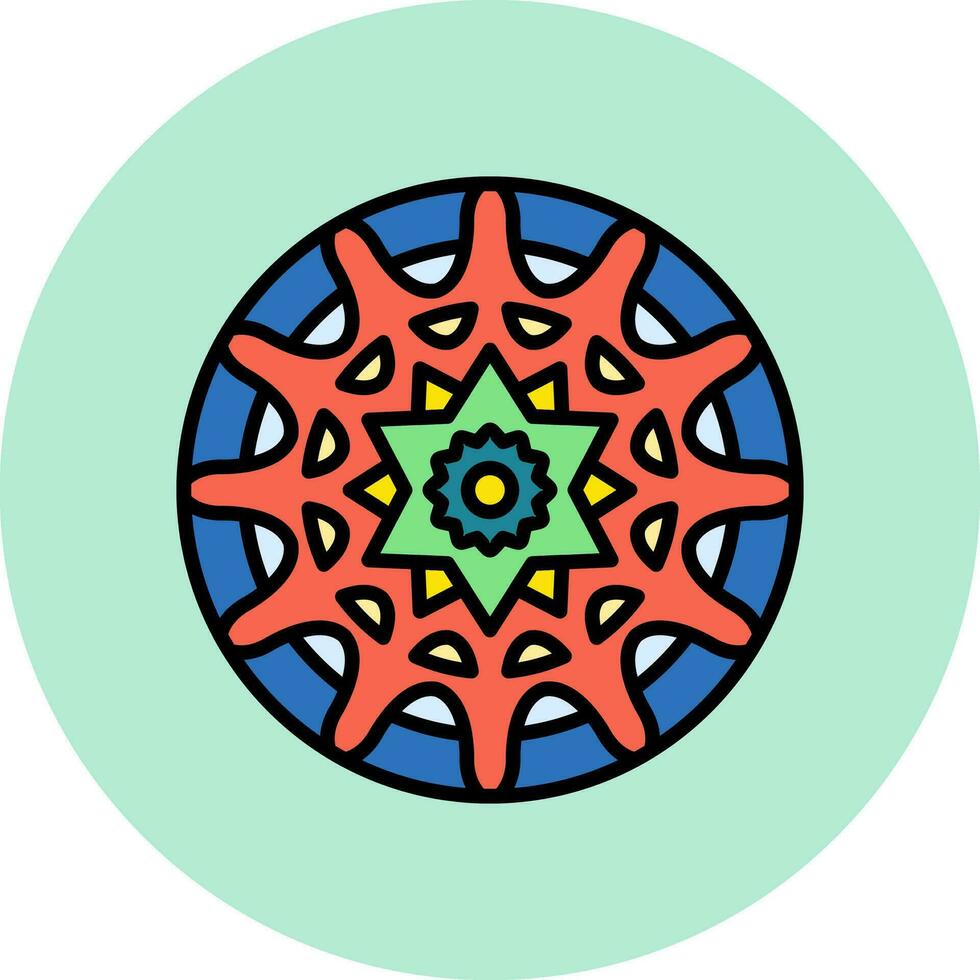 Mandala Vector Icon