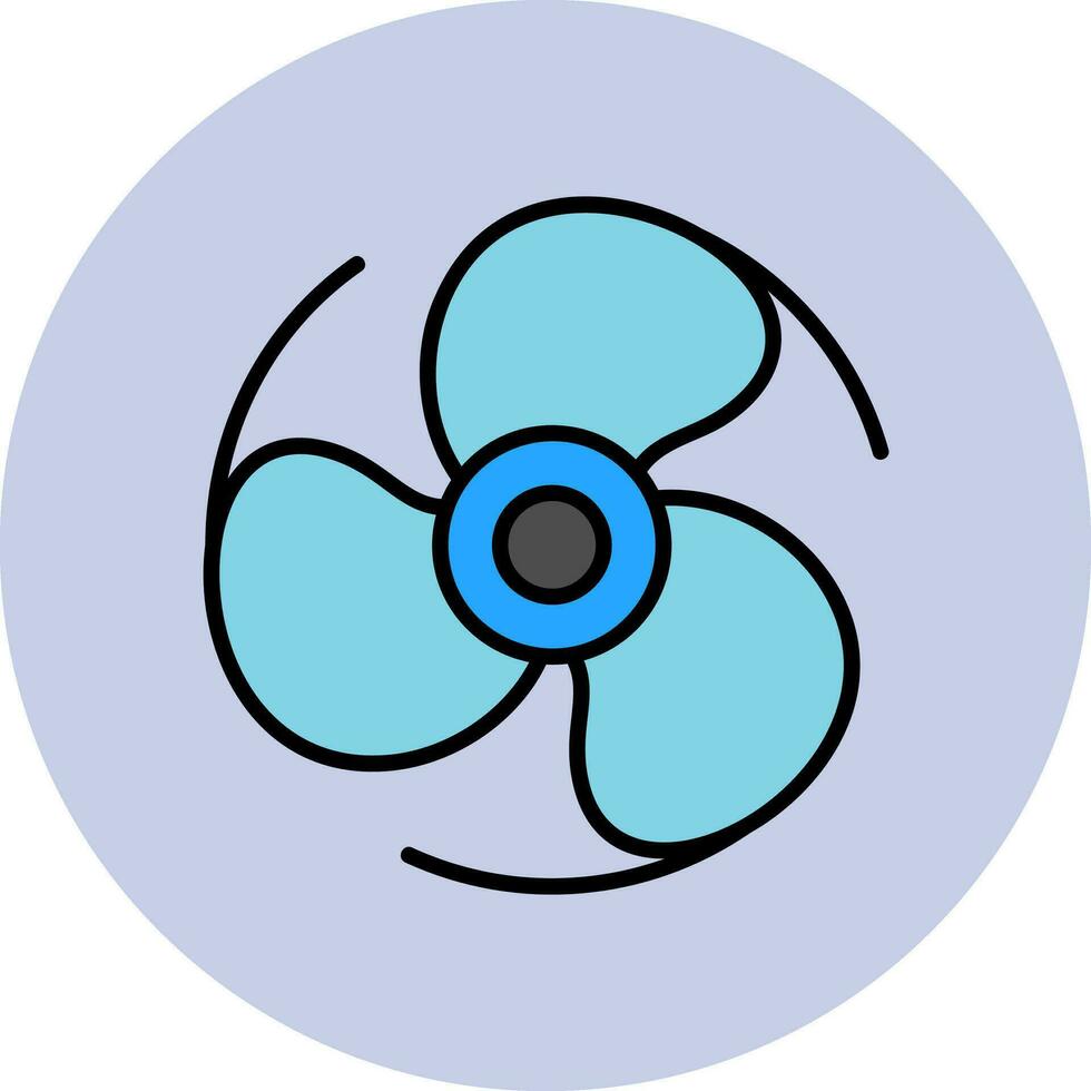 Engine Propeller Vector Icon