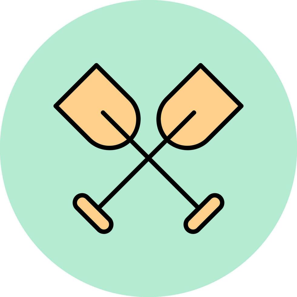 Rowing Vector Icon