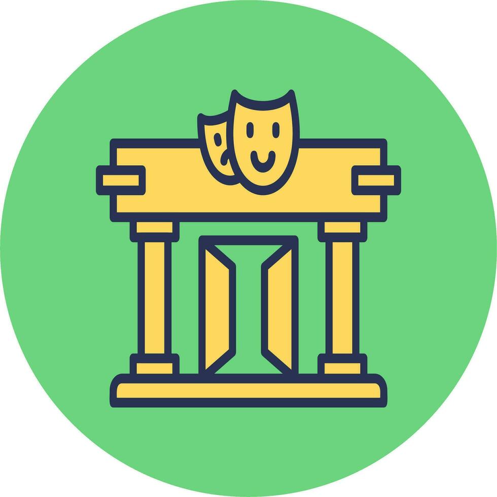 Theatre Vector Icon