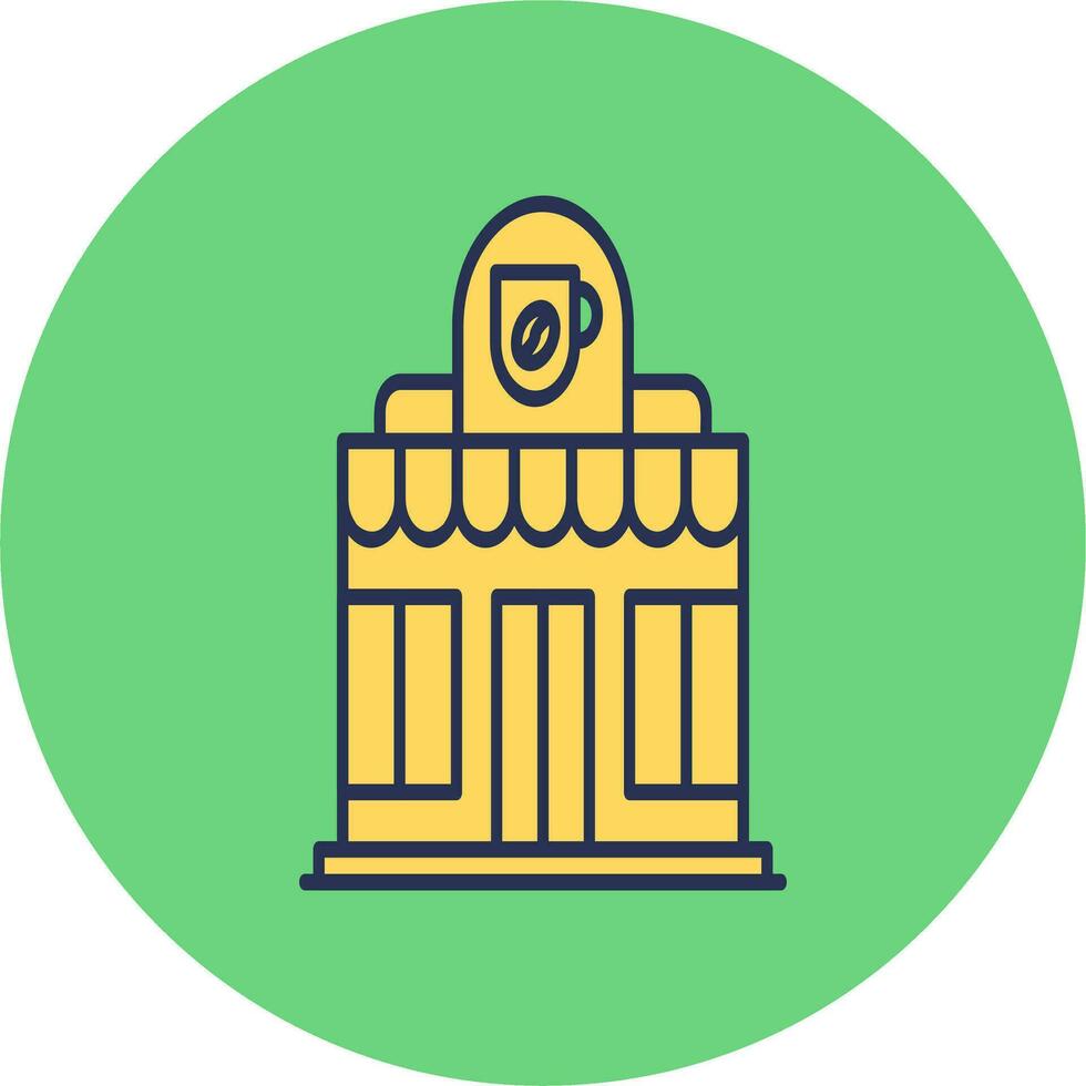 Coffee Shop Vector Icon
