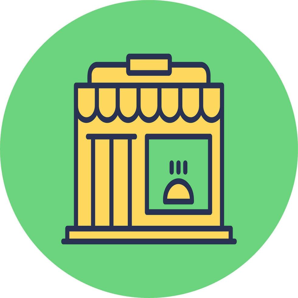 Supermarket Vector Icon
