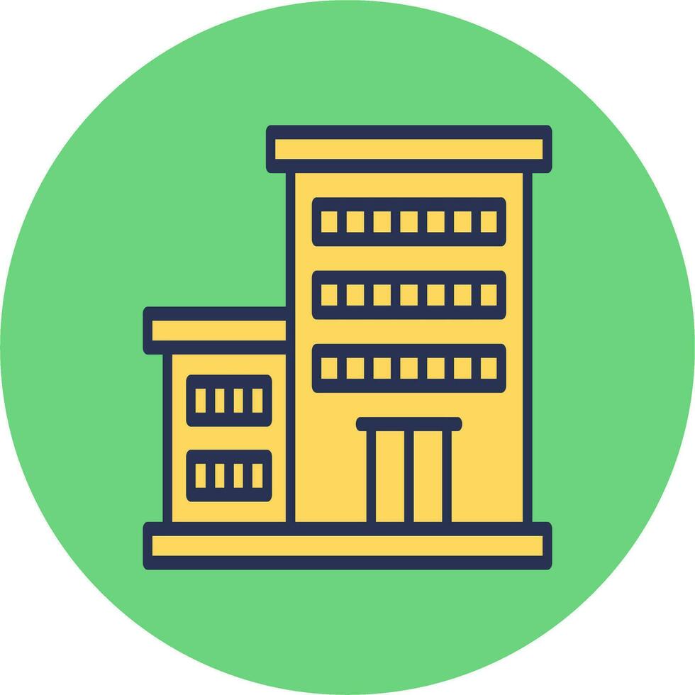 Office Block Vector Icon