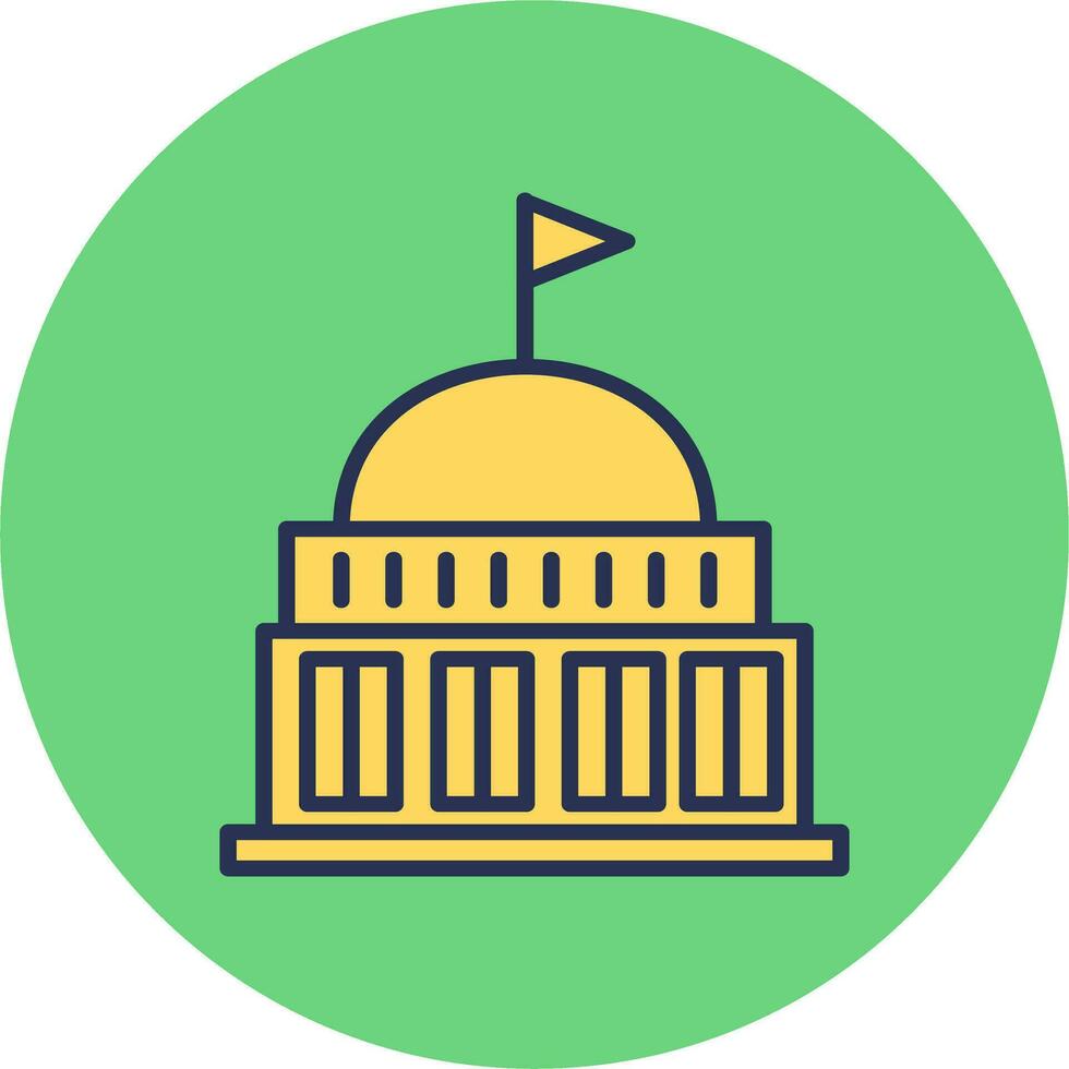 Parliament Vector Icon