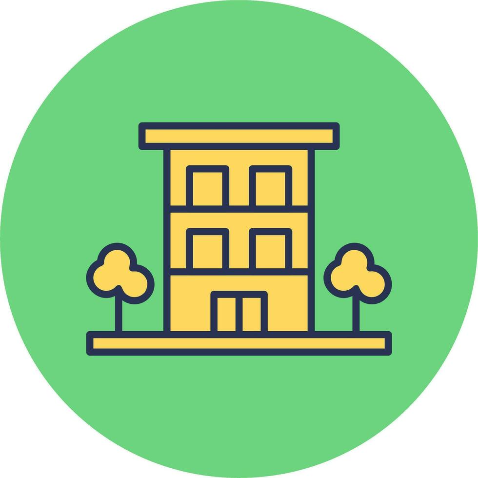 Apartment Vector Icon