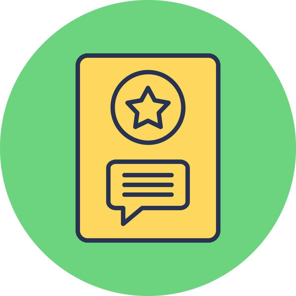 Greeting Vector Icon