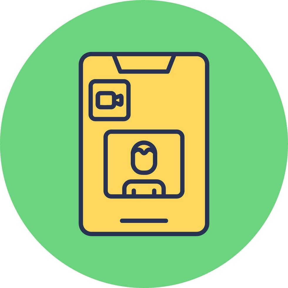 Videocall Vector Icon