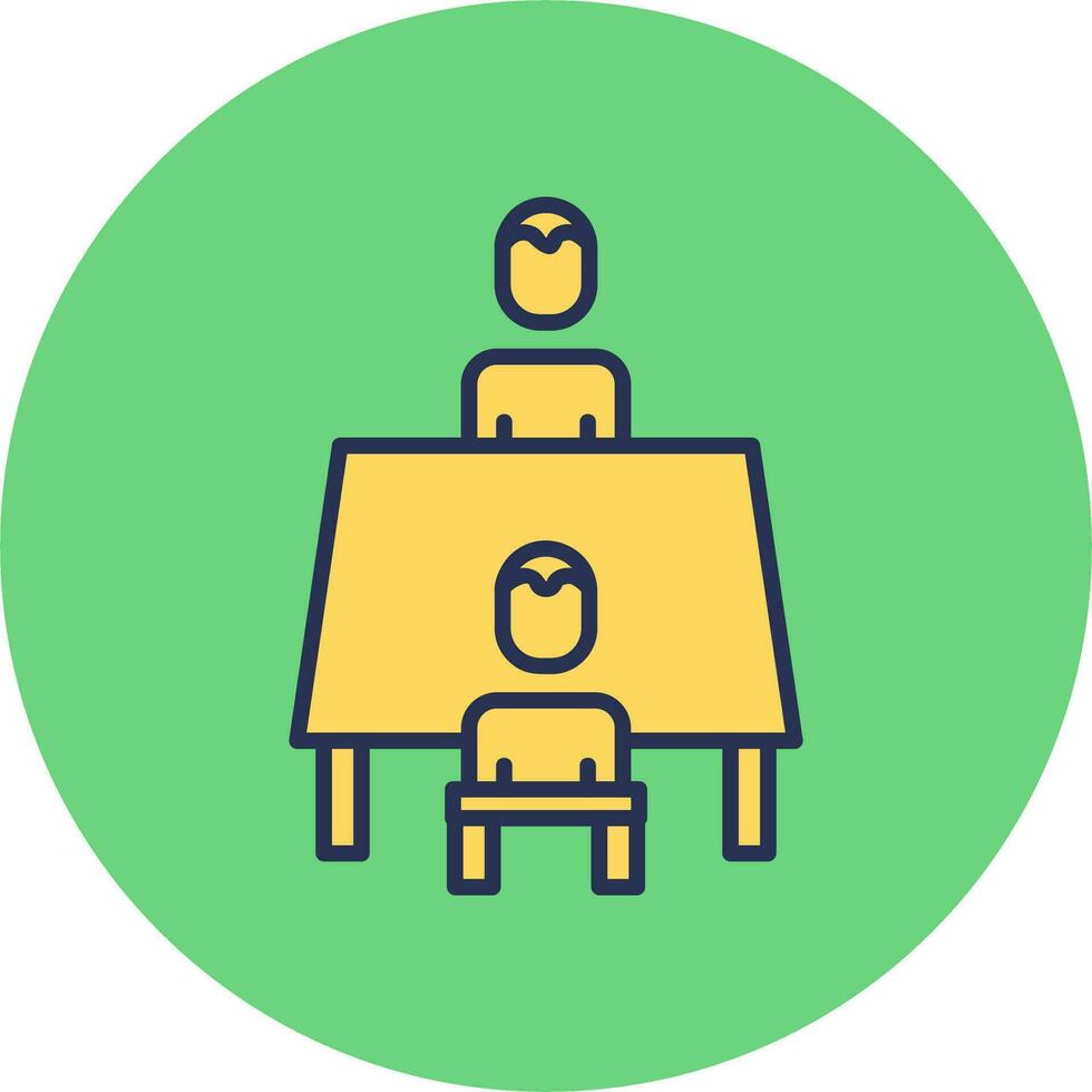 Interview Vector Icon