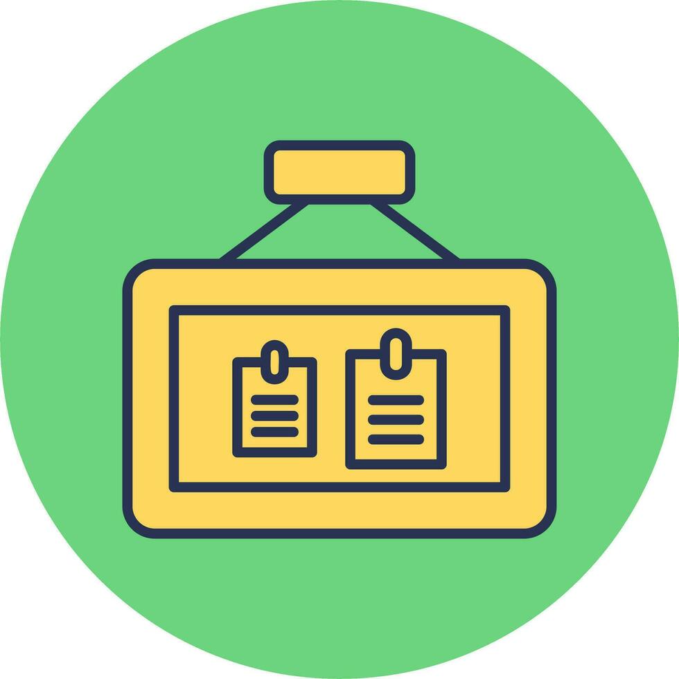 Pinboard Vector Icon