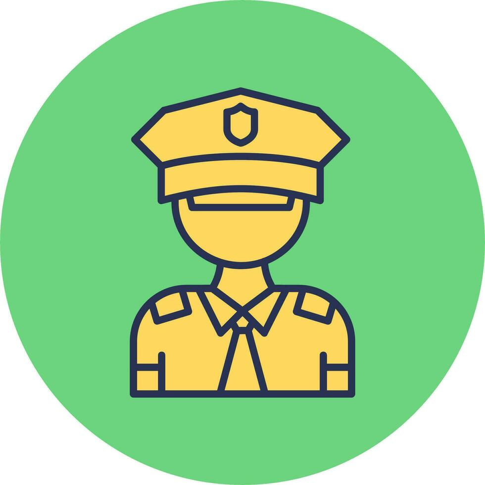 Policeman Vector Icon
