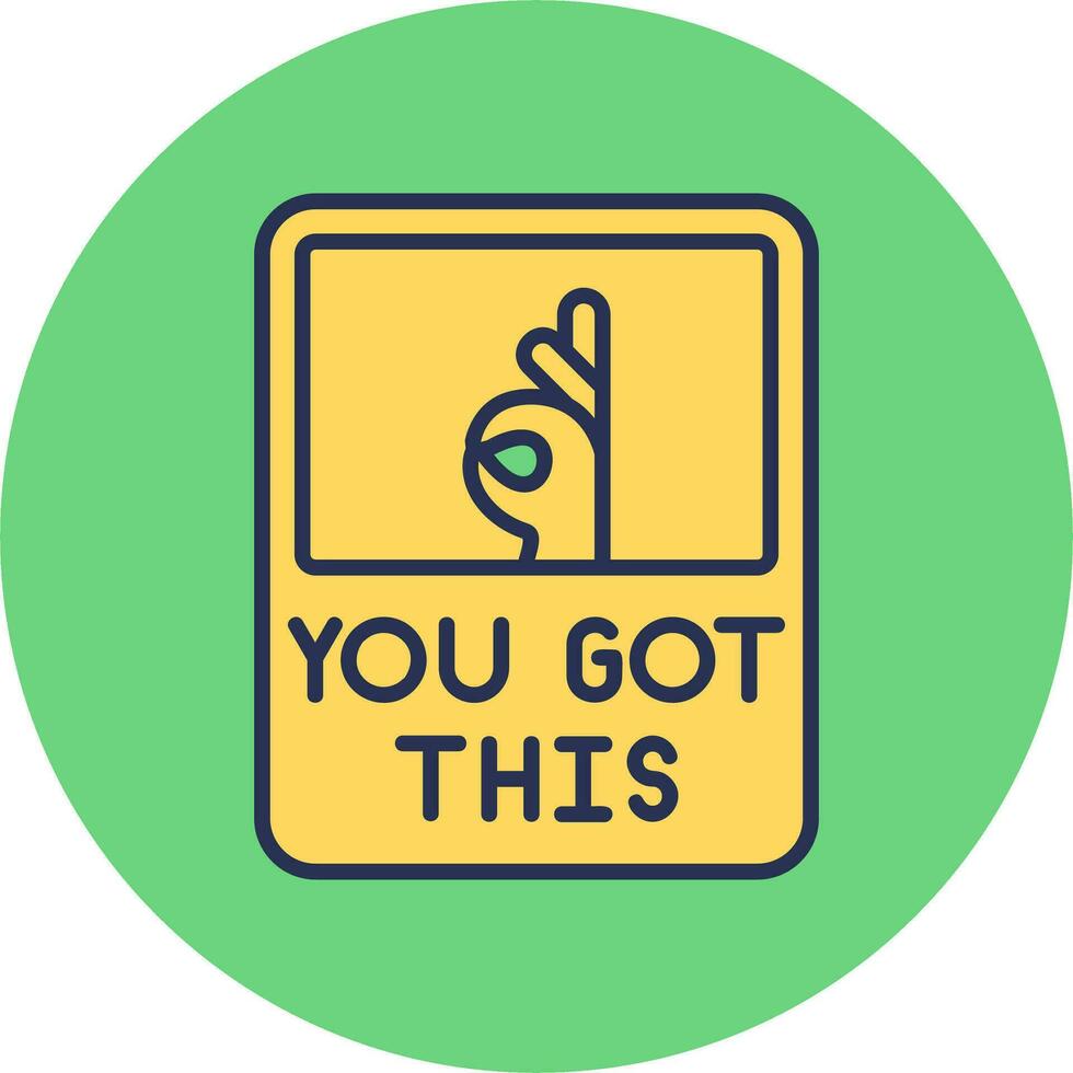 You Got This Vector Icon
