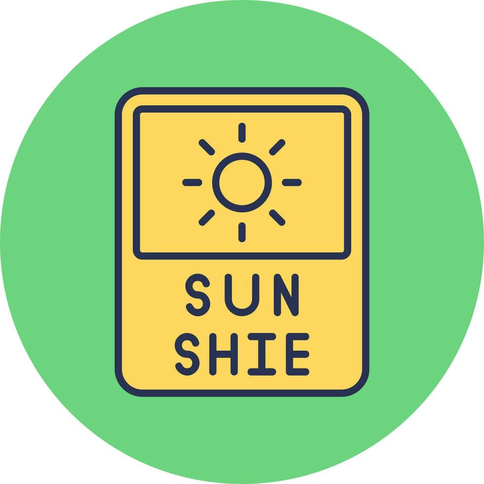 Sunshine Vector Icon