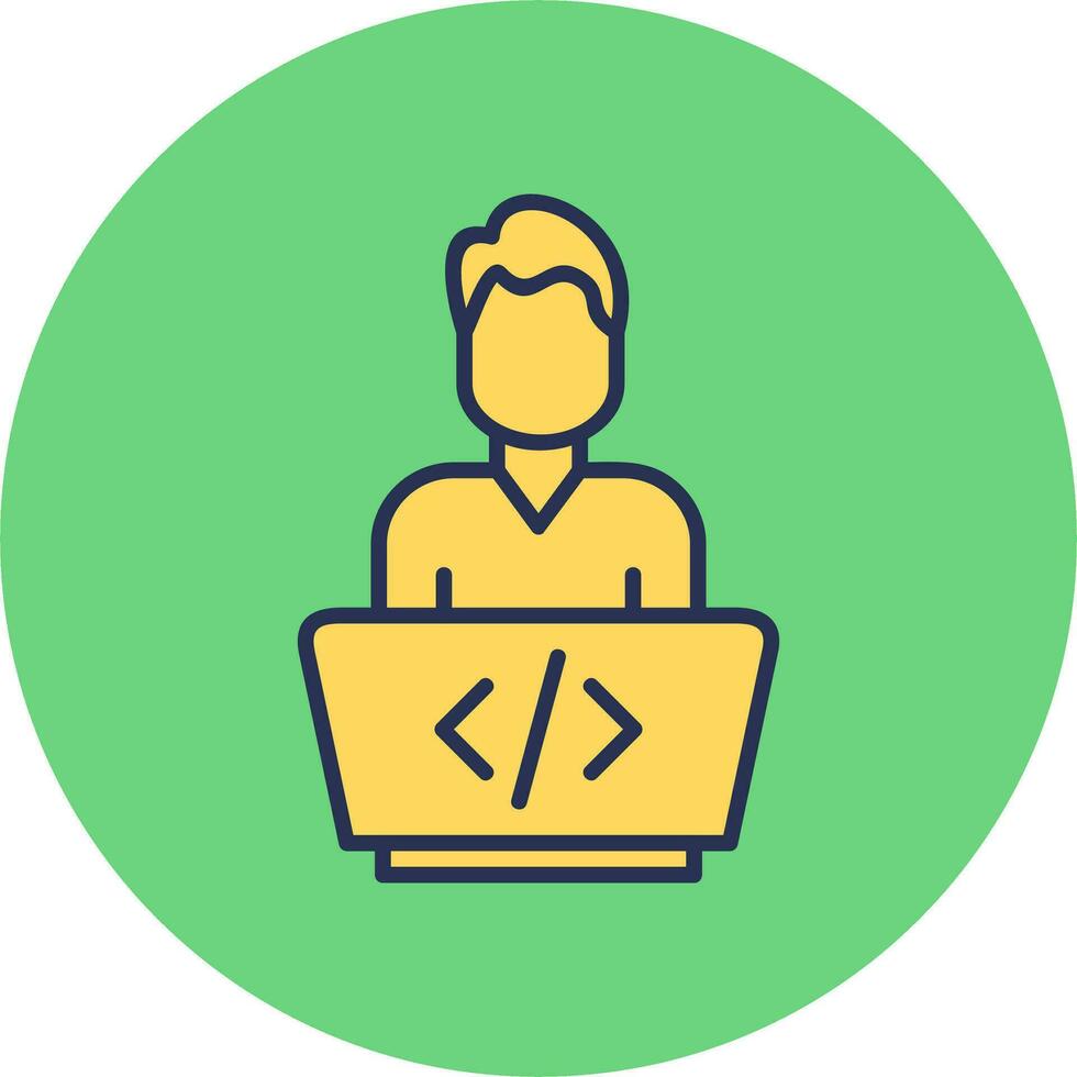 Programmer Vector Icon