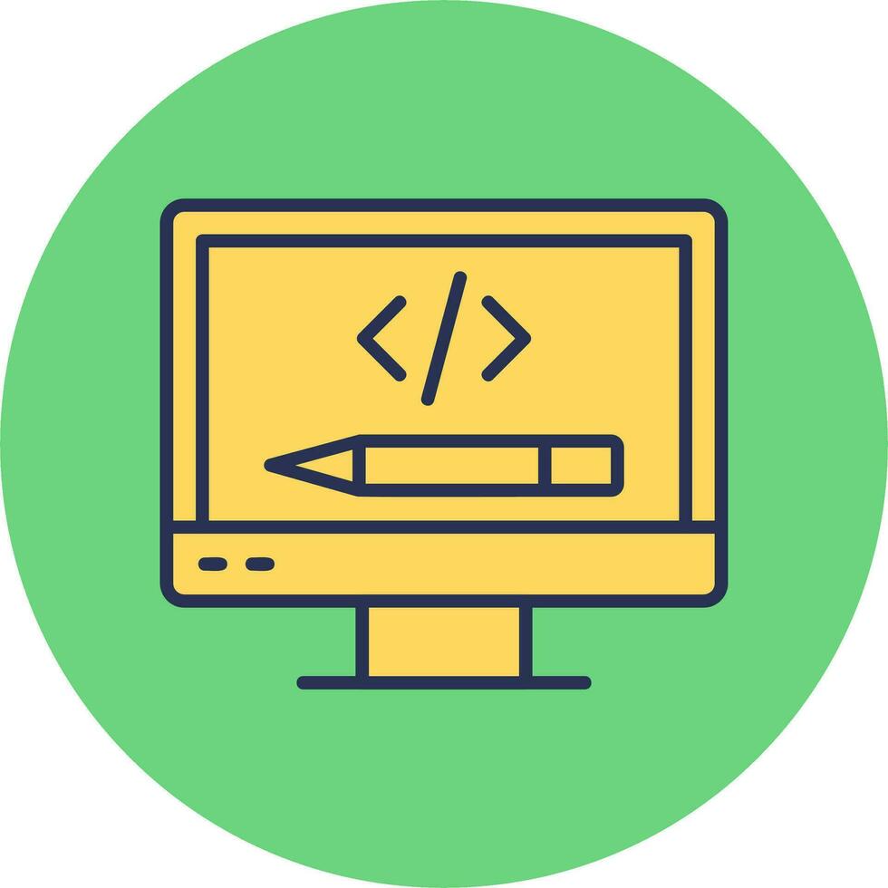 Coding Vector Icon