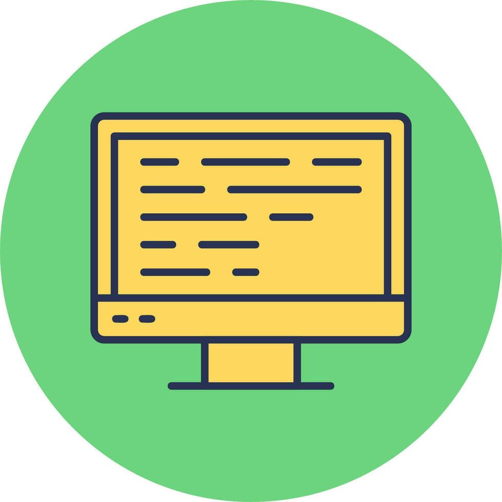 Programming Language Vector Icon