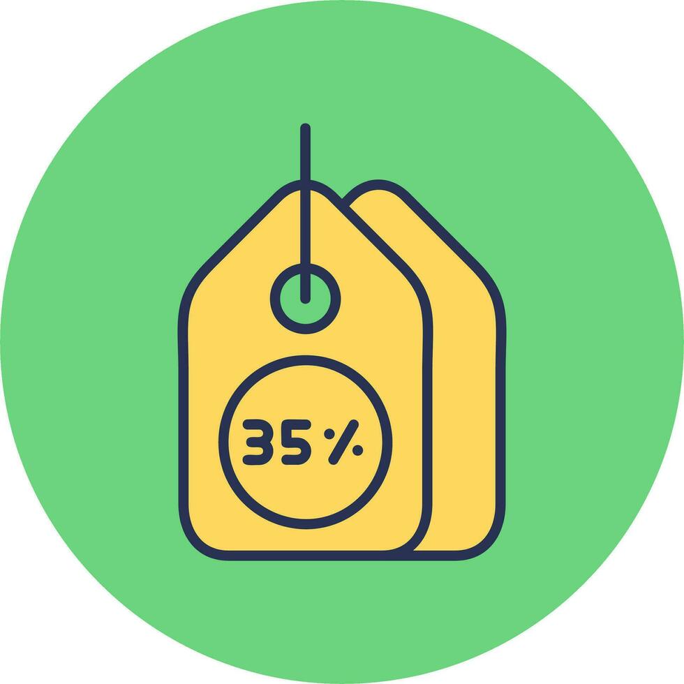 Dissucount Offer Vector Icon