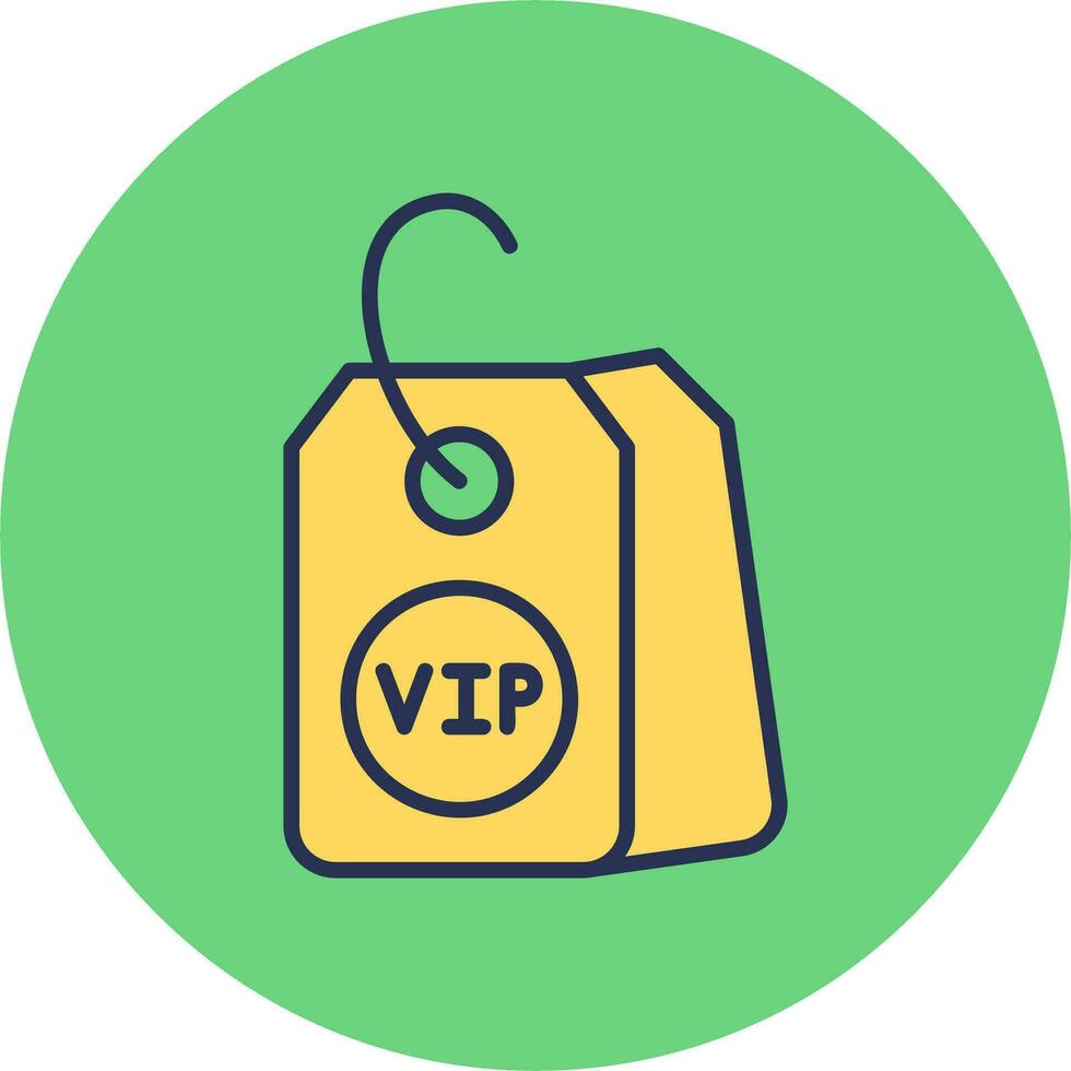 VIP oferta vector icono