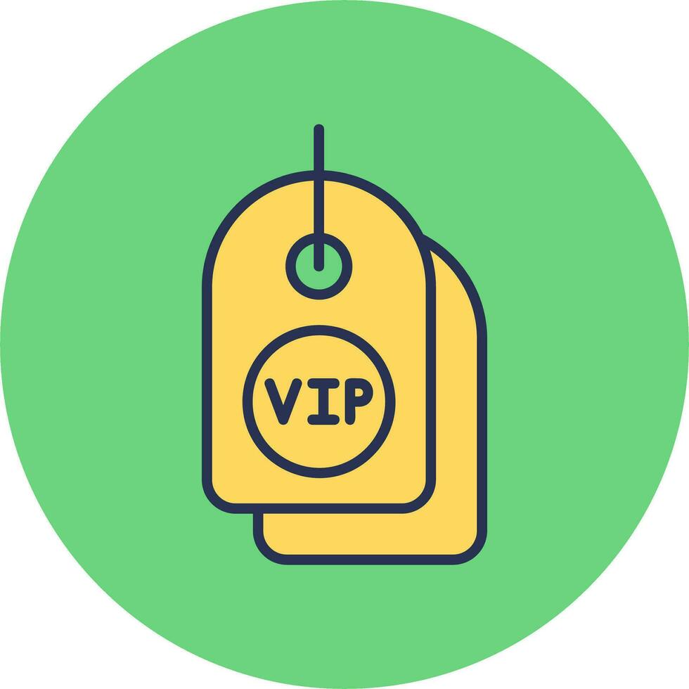 VIP oferta vector icono