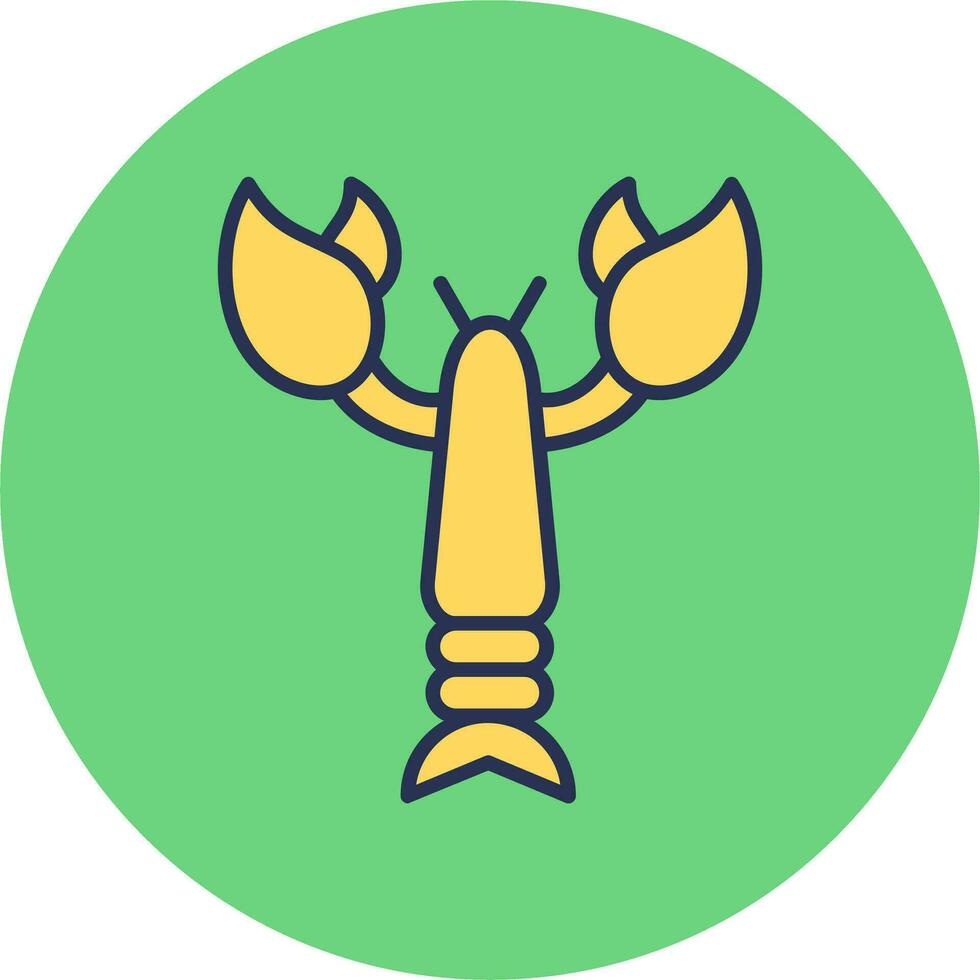 Lobster Vector Icon