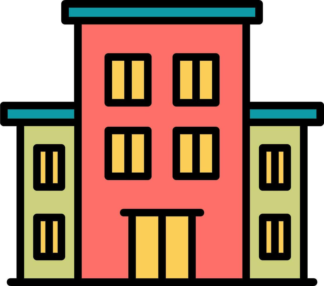 Hostel Vector Icon