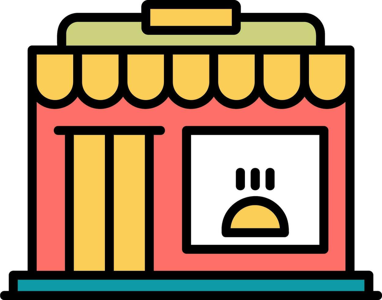 Supermarket Vector Icon