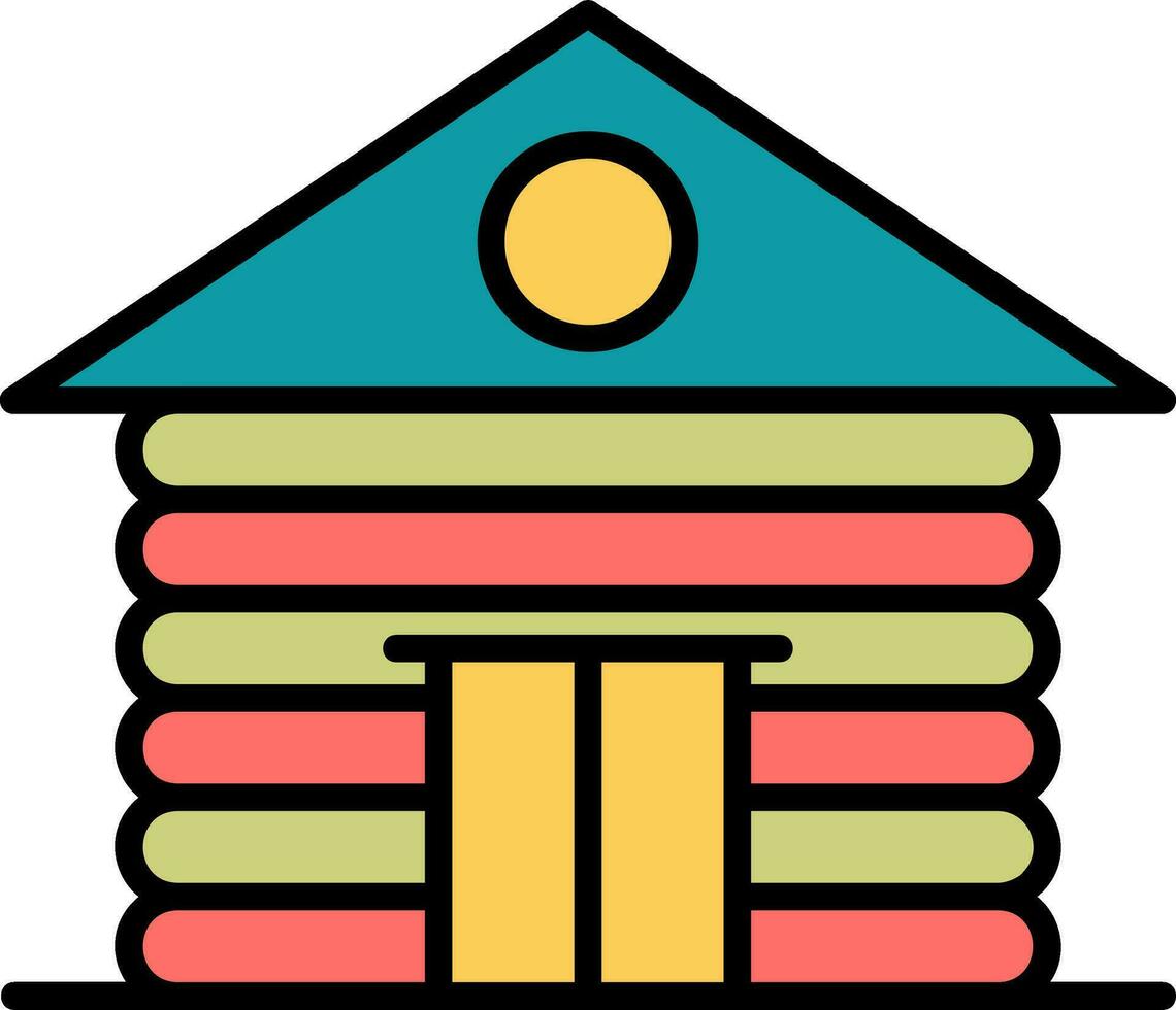 Cabin Vector Icon
