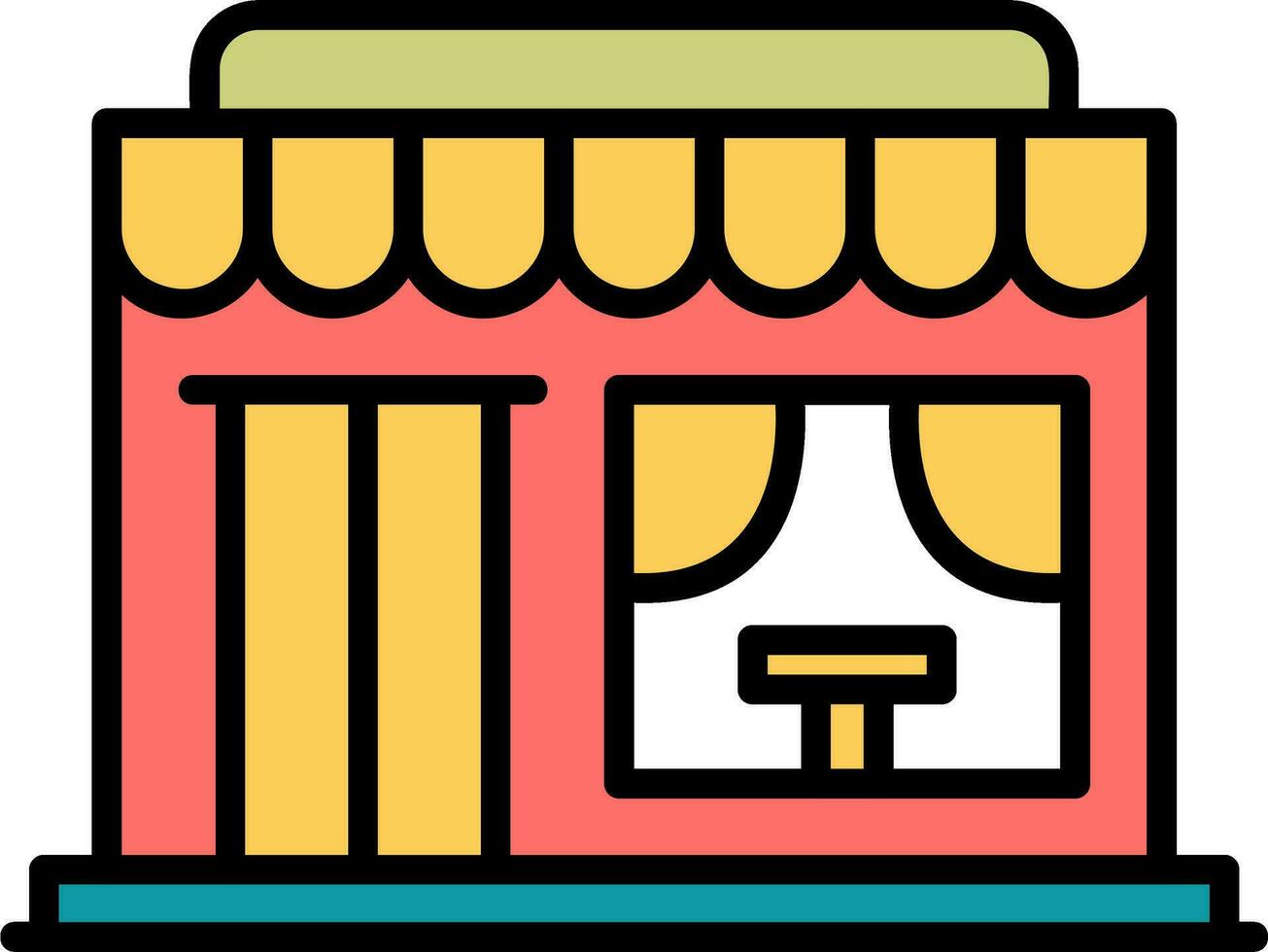 Bistro Vector Icon