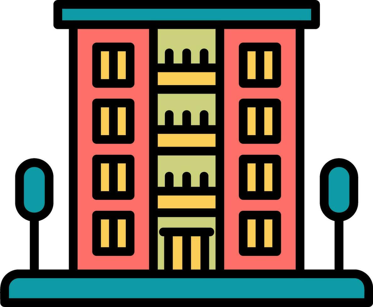 Apartment Vector Icon