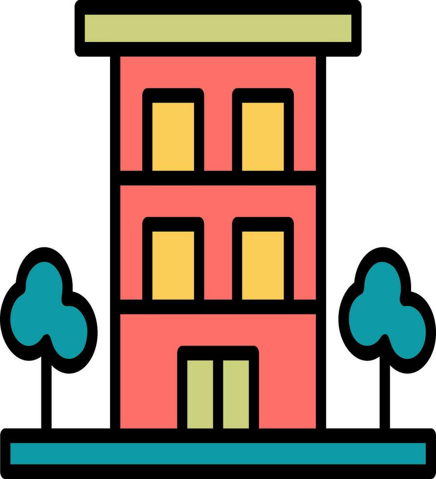 Apartment Vector Icon