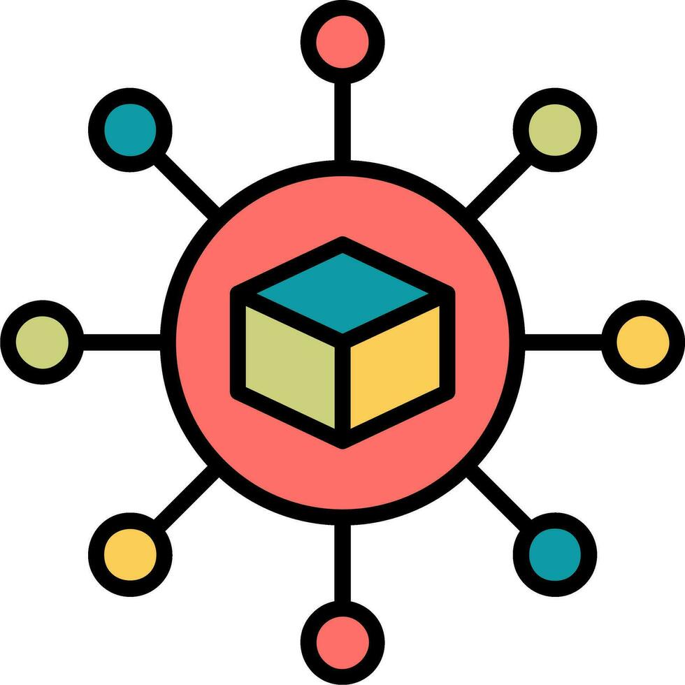 Distribution Vector Icon