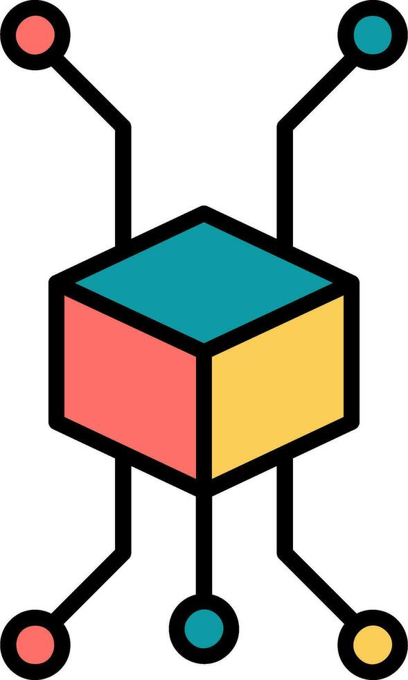 Nodes Vector Icon