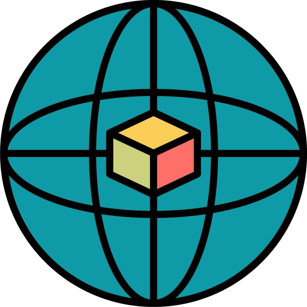 Global Network Vector Icon