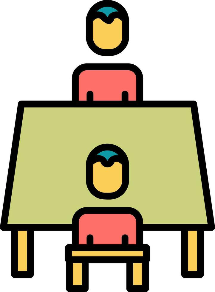 Interview Vector Icon