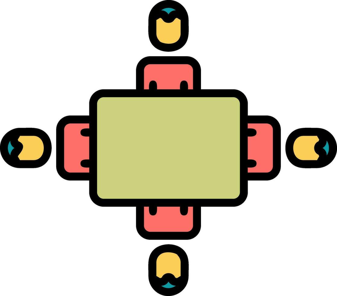 Meeting Vector Icon
