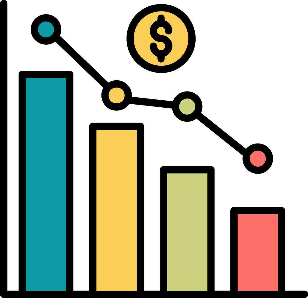 Recession Vector Icon