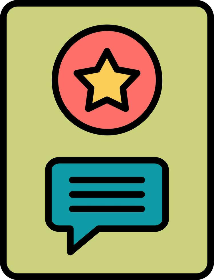 Greeting Vector Icon