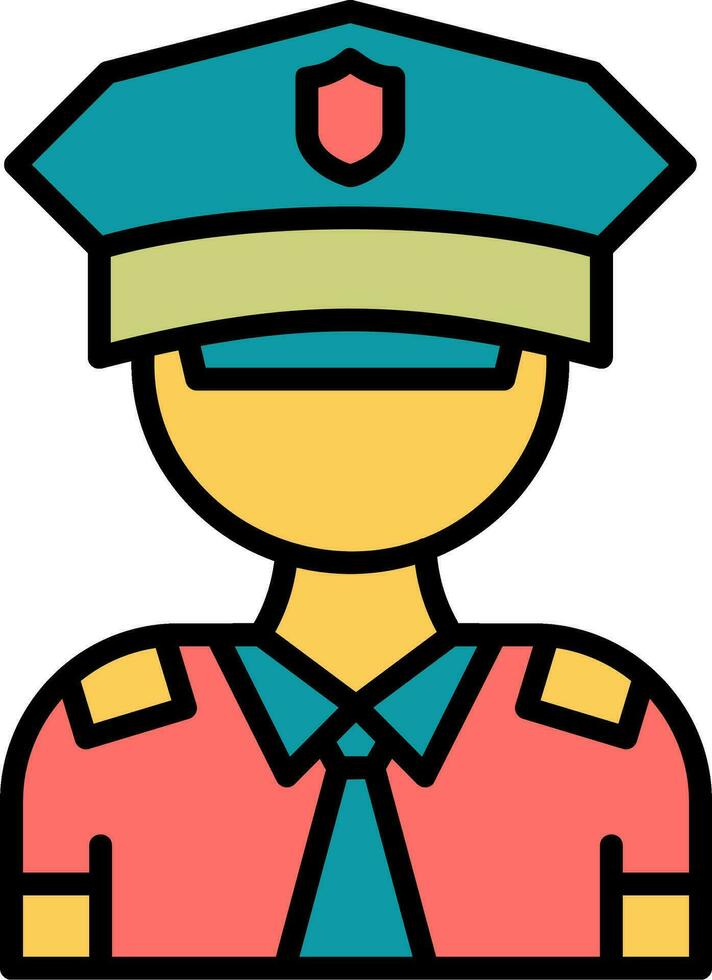 Policeman Vector Icon