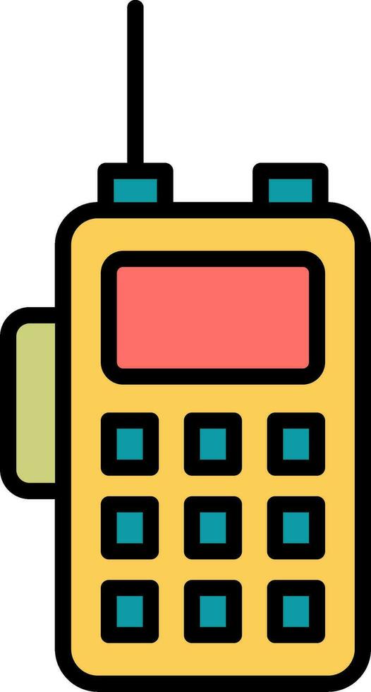 Walkie Talkie Vector Icon