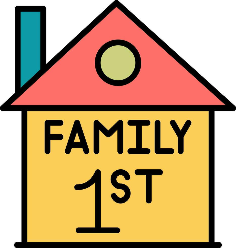 Family First Vector Icon